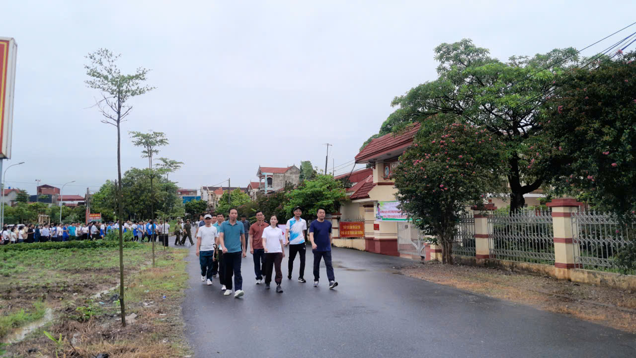 XÃ ĐỨC HỢP HƯỞNG ỨNG CHƯƠNG TRÌNH “1 TỶ BƯỚC CHÂN – CÙNG VIỆT NAM TIẾN BƯỚC”