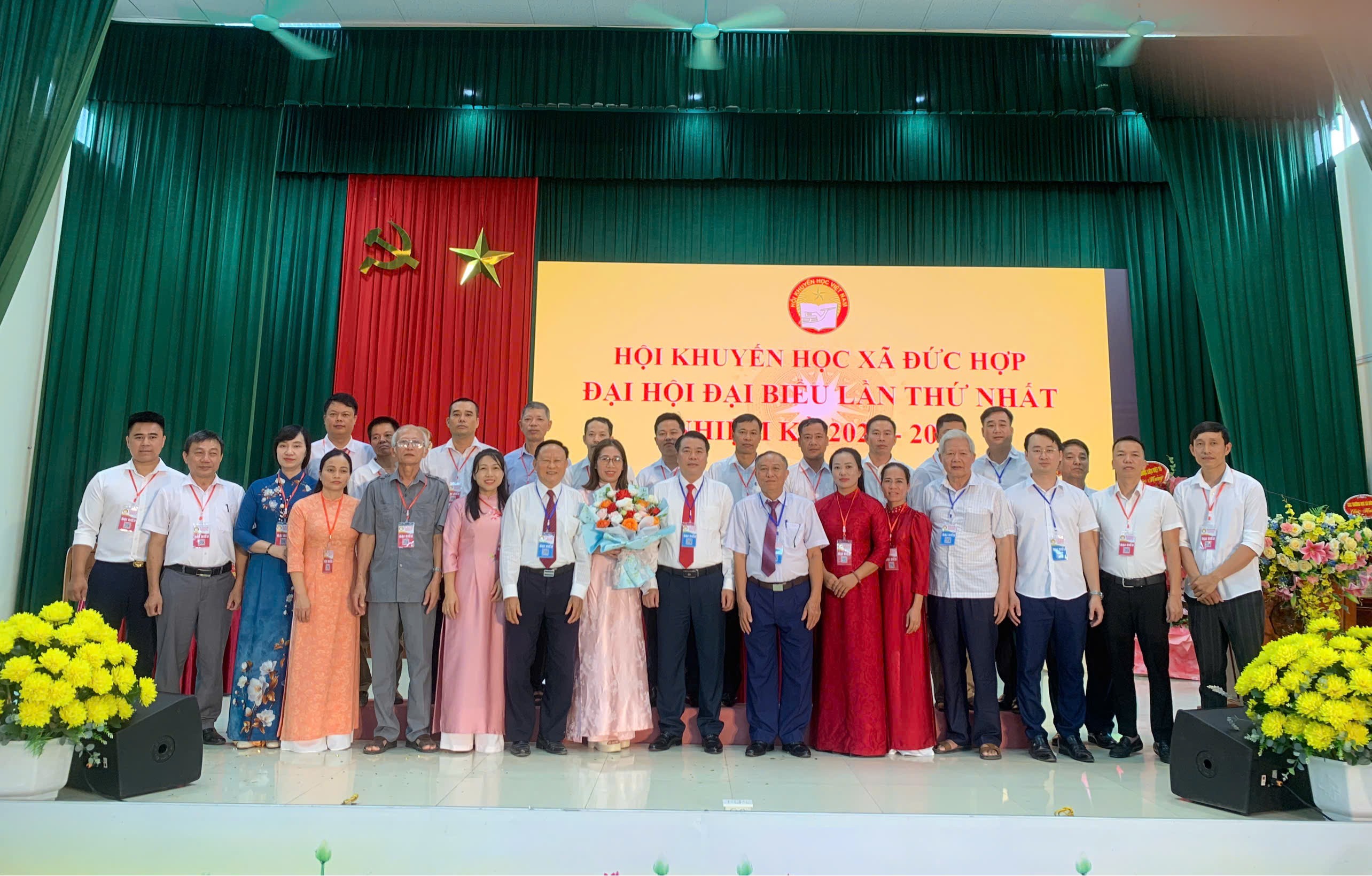 Hội Khuyến học xã Đức Hợp tổ chức Đại hội đại biểu Hội Khuyến Học xã lần thứ I, nhiệm kỳ 2026-2031