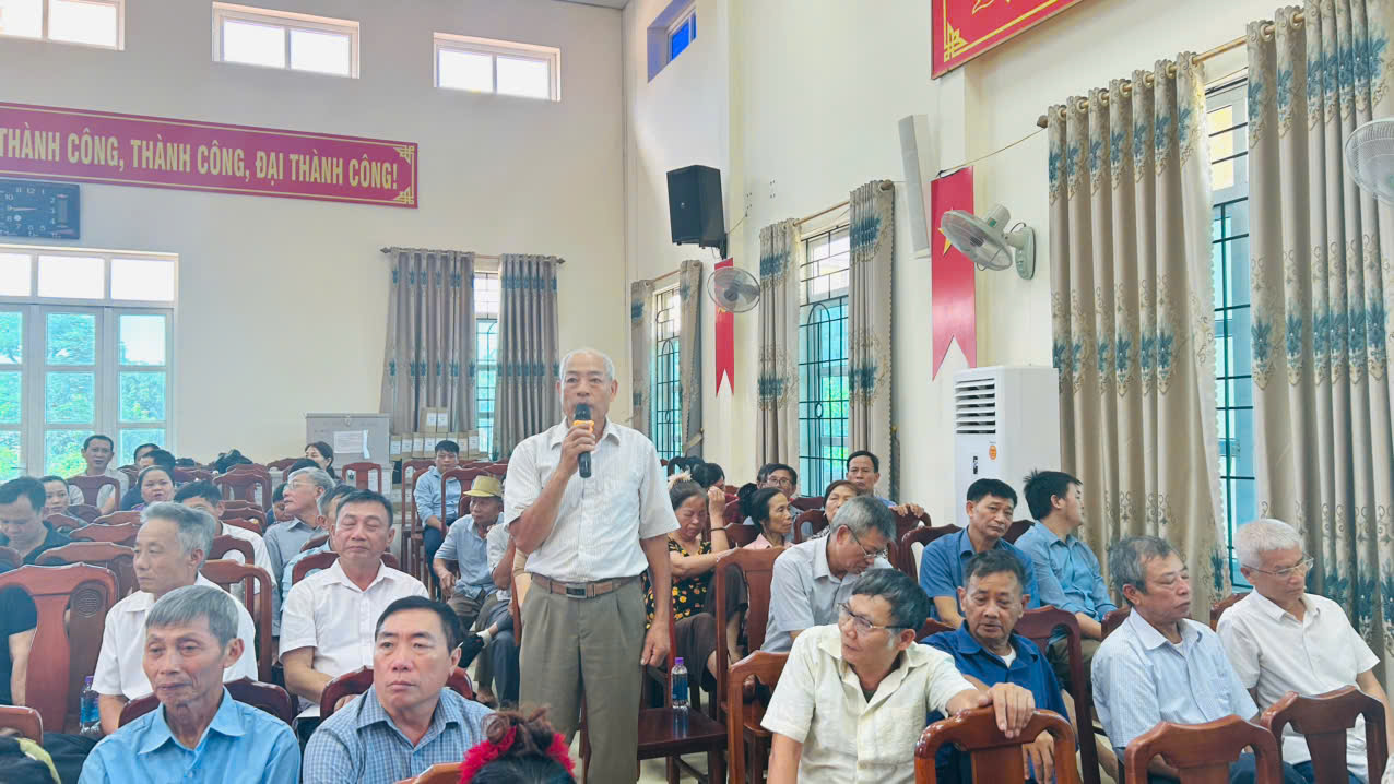 Ủy ban MTTQ xã tổ chức Hội nghị Tiếp xúc cử tri với đại biểu HĐND xã sau kỳ họp thứ Nhất và trước kỳ họp thứ Hai HĐND xã khóa XXV, nhiệm kỳ 2026 - 2031.